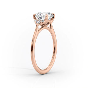 The Victoria Set With A 1.5 Carat Princess Lab Diamond