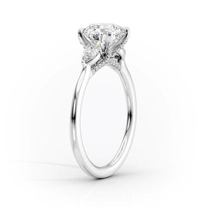 The Megan Set With A 3 Carat Emerald Lab Diamond