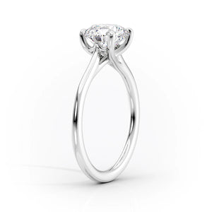 The Lexie Set With A 1 Carat Radiant Lab Diamond