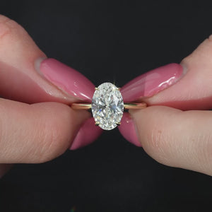The Margot - Engagement Ring Made in Yellow Gold