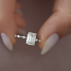 The Penelope - Engagement Ring Made in White Gold