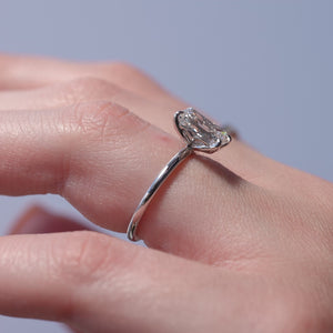 The Alison - Engagement Ring Made in White Gold