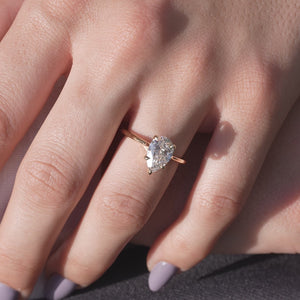 The Lexie - Engagement Ring Made in Yellow Gold