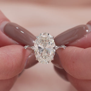 The Penelope - Engagement Ring Made in White Gold