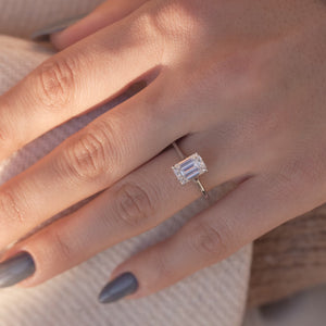 The Lexie - Engagement Ring Made in White Gold