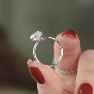 The Sarah - Engagement Ring Made in White Gold