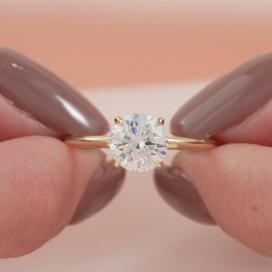 The Margot - Engagement Ring Made in Yellow Gold