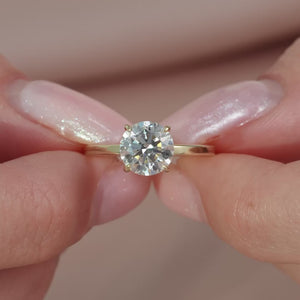 The Eleanor - Engagement Ring Made in Yellow Gold