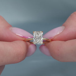 The Alison - Engagement Ring Made in Yellow Gold