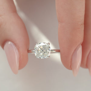 The Alison - Engagement Ring Made in White Gold